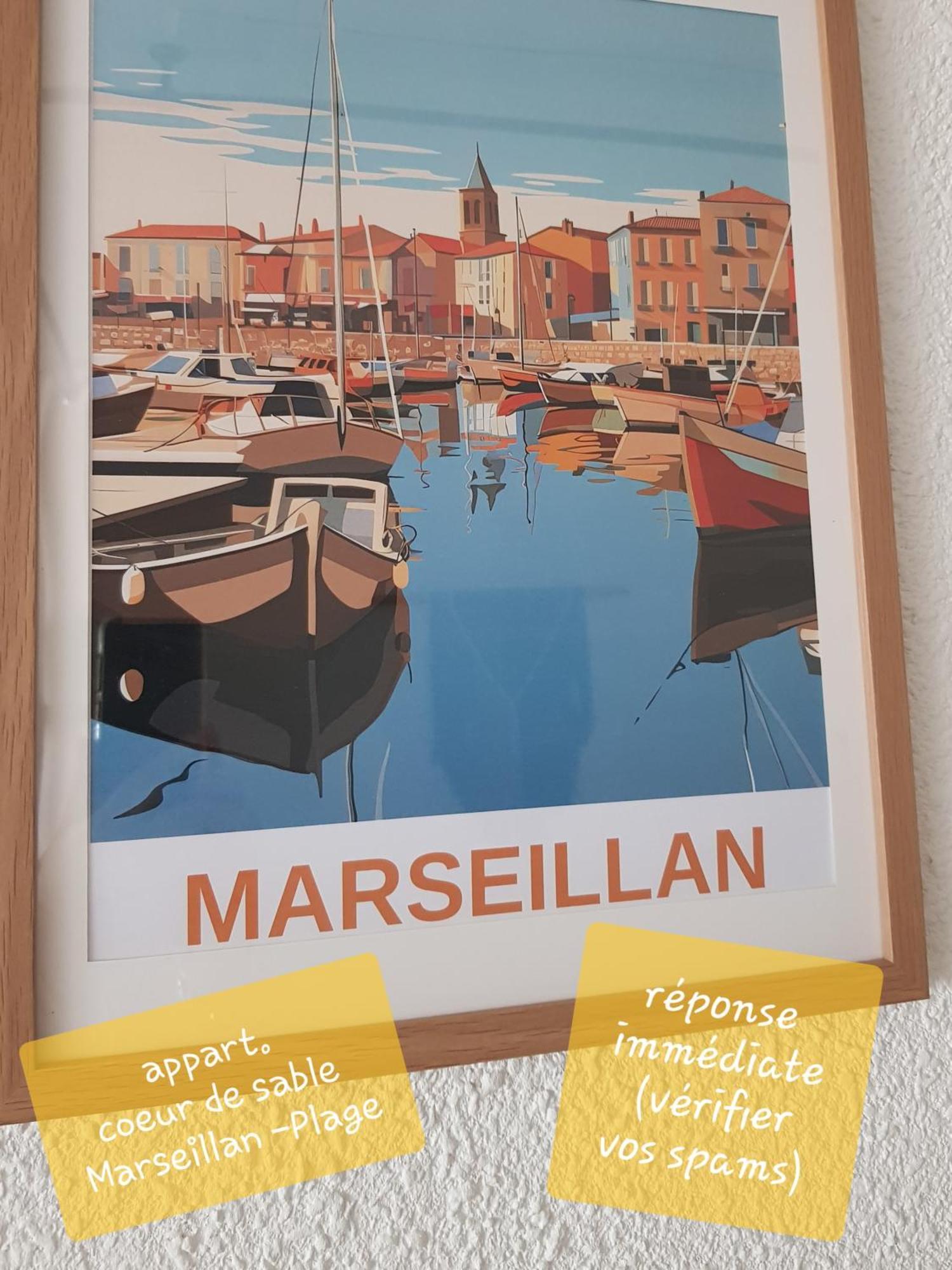 Marseillan-Plage Appartement Coeur De Sable Экстерьер фото
